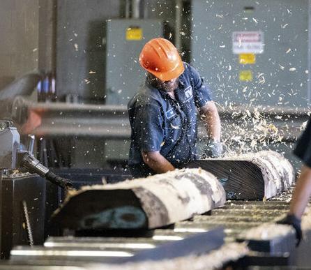 Demand for wood veneer keeps factory humming